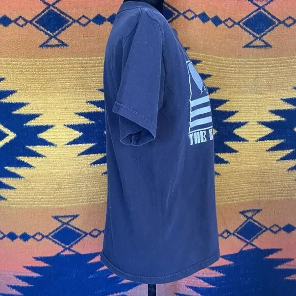 Y2K Smashing Pumpkins Zeitgeist Flag Band Tee Shirt. S/M. Unisex. Preowned. - Picture 5 of 12